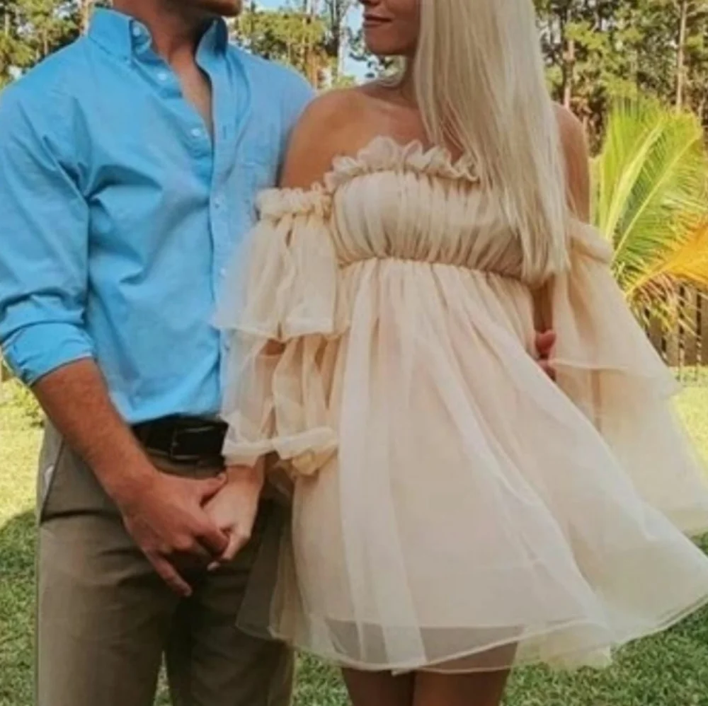 Tulle champagne dress xs - Picture 4 of 7